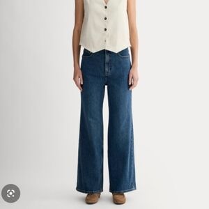 Everlane The Way High Sailor Jean Crop 28x25.75"